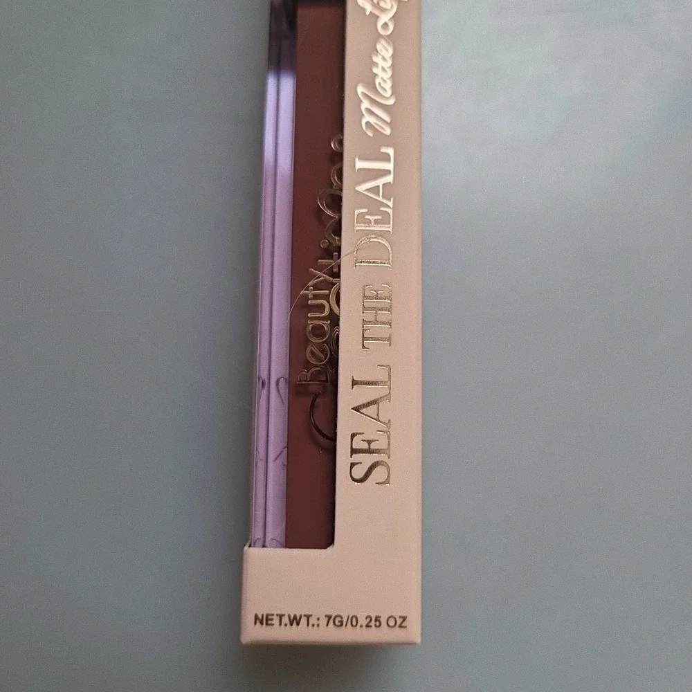 Beauty Creations Seal The Deal Matte Liquid Lipstick- Snatched BCLP12, 0.25‎ oz